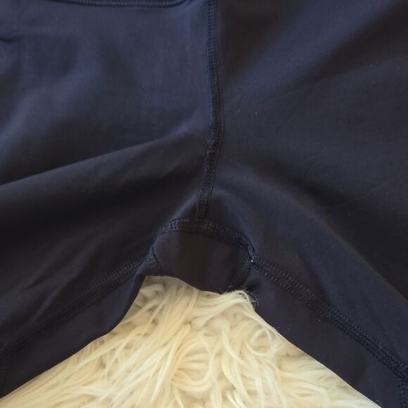 Lululemon Navy Leggings with Multicolor Floral Waistband LIKE NEW - Picture 7 of 12